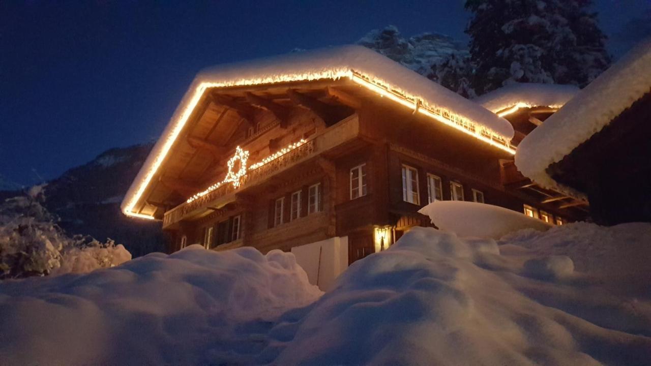 Chalet Bei Der Arve Grindelwald Dış mekan fotoğraf